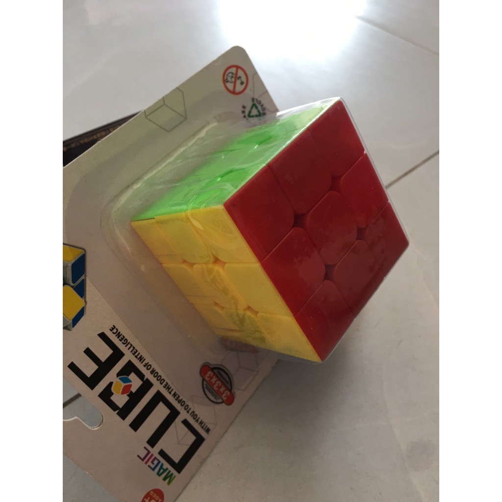 Rubik 3x3 khối lập phương 3x3 loại tốt xoay mượt, siêu bền