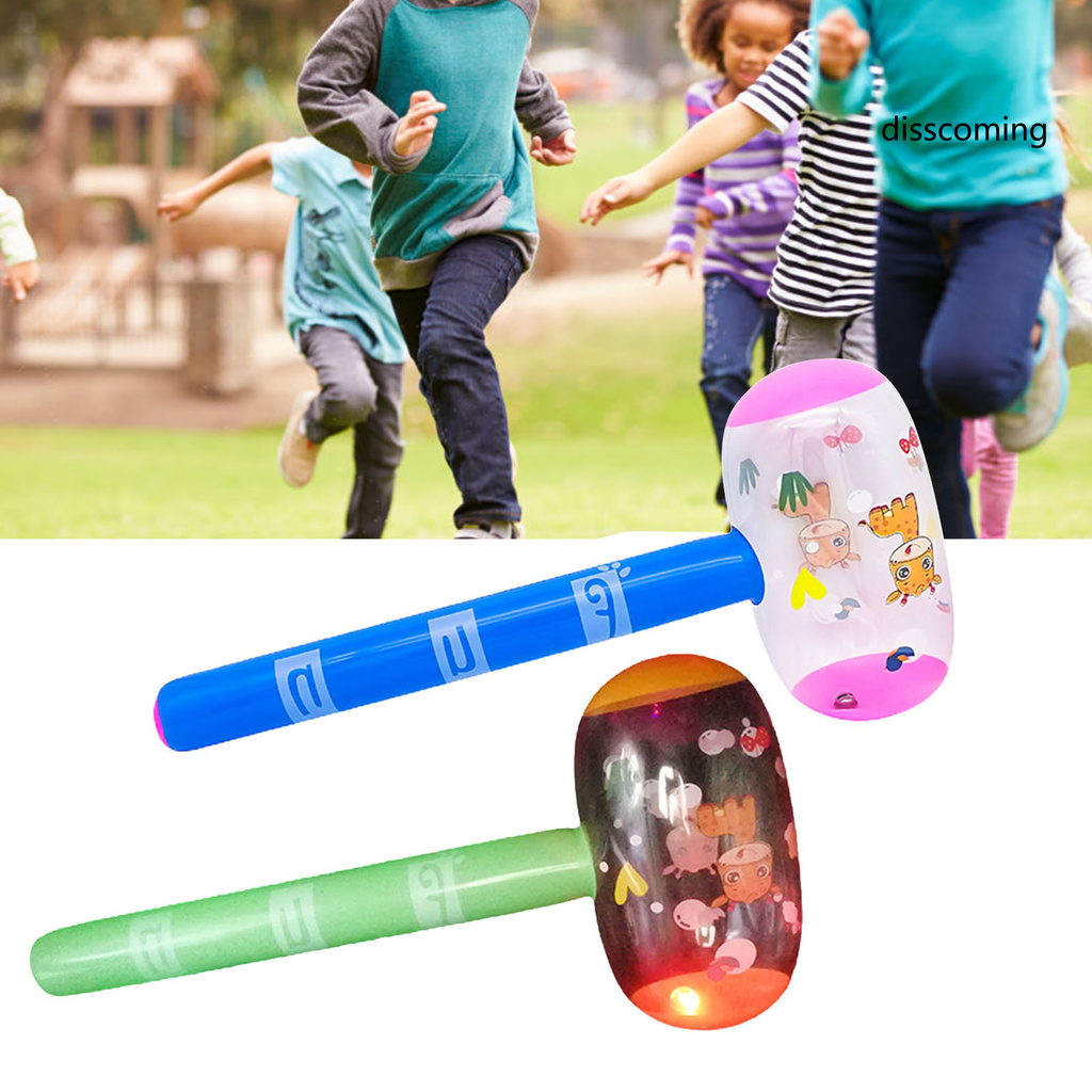 Đồ Chơi Búa Hơi Có Chuông Và Phát Sáng Thú Vị Cho Bé