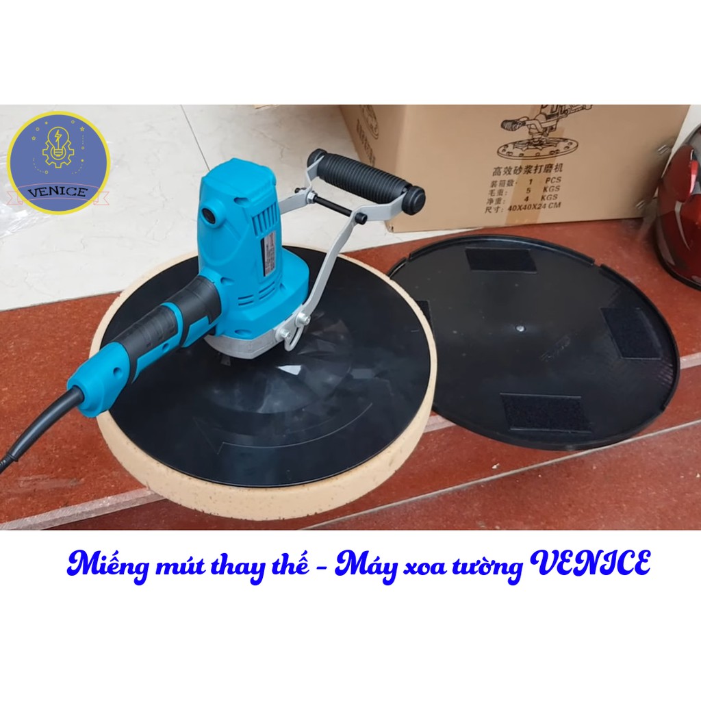 MÁY XOA TƯỜNG CẦM TAY 1600W - ĐA NĂNG 5 CẤP ĐỘ LỰC- TẶNG KÈM BỘ MÚT XOA 4 MÓN - BẢO HÀNH 12 THÁNG