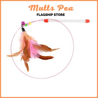 Đồ chơi cần câu dẻo cho mèo - Mutts Pea