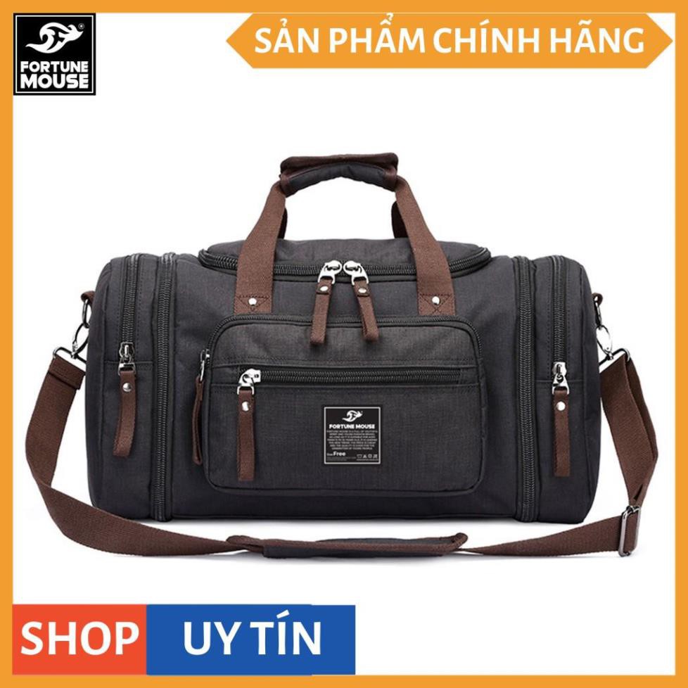 [MUA 1 TẶNG 1] Túi xách du lịch cỡ lớn 8642 TẶNG túi đeo hông , túi đeo ngực thời trang Fortune Mouse KQ195 | BigBuy360 - bigbuy360.vn