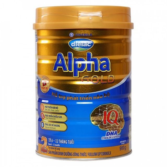 Sữa Dielac Alpha IQ gold 2 400g