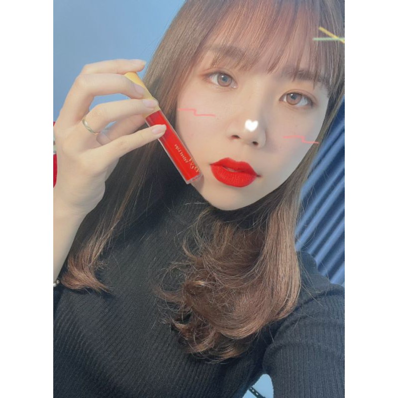 [ Đỏ Lạnh ] son hữu cơ không chì B.A lipstick tặng kèm ủ môi thảo mộc | BigBuy360 - bigbuy360.vn