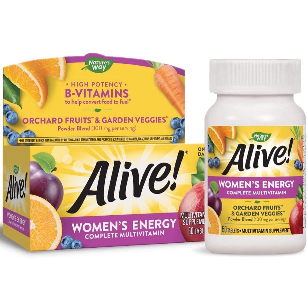 Bổ sung Vitamin tổng hợp cho phụ nữ Alive Women’s Energy 50 viên