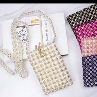 Ví đeo chéo hạt cườm