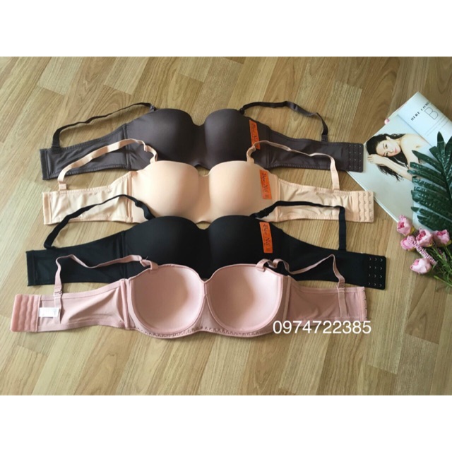 Áo ngực cup ngang bigsize Thái Lan BeeNa2247 bản lưng to có gọng mặc không dây size 34 đến 44 | BigBuy360 - bigbuy360.vn