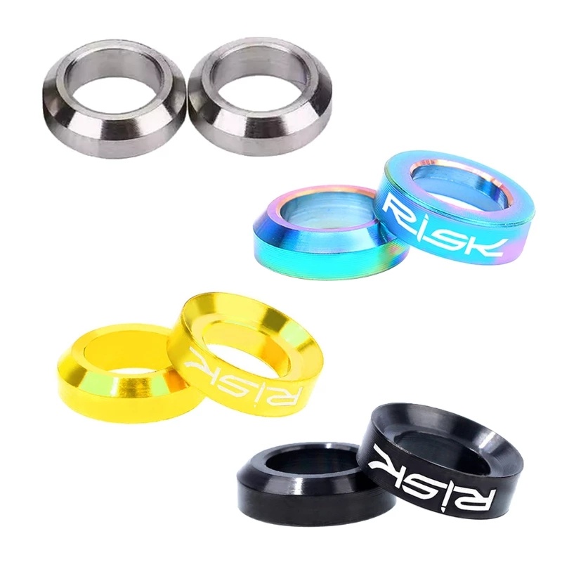 Bộ 2 Cặp Vòng Đệm Phanh Xe Đạp Leo Núi M6 Bằng Titan