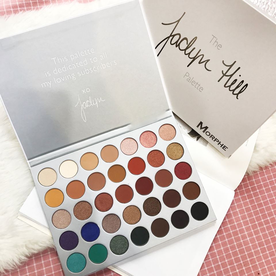 Bảng phấn mắt Morphe Jaclyn Hill Palette 35 ô chuẩn màu makeup chính hãng HALOMI Fullbox