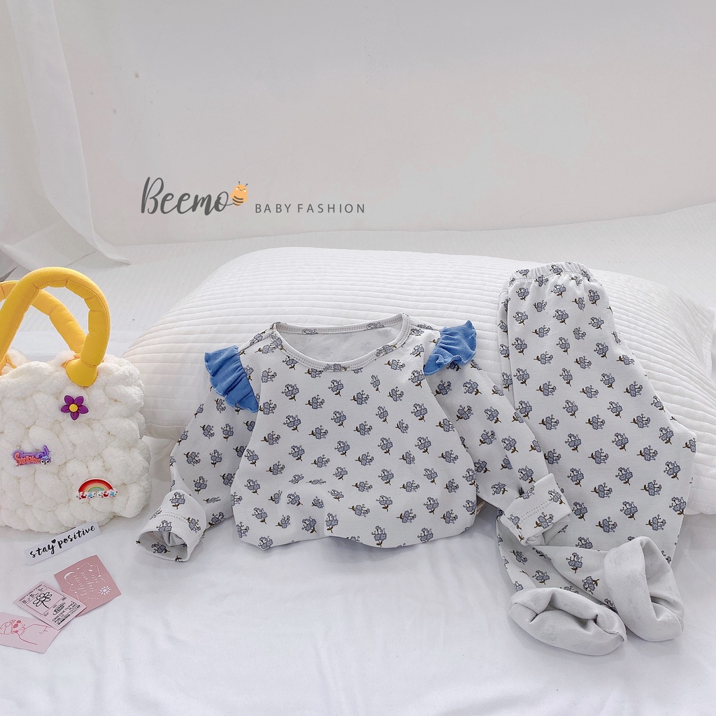 Bộ cánh tiên bé gái xinh xắn, bộ thu đông bé gái hàng đẹp bé gái Beemo