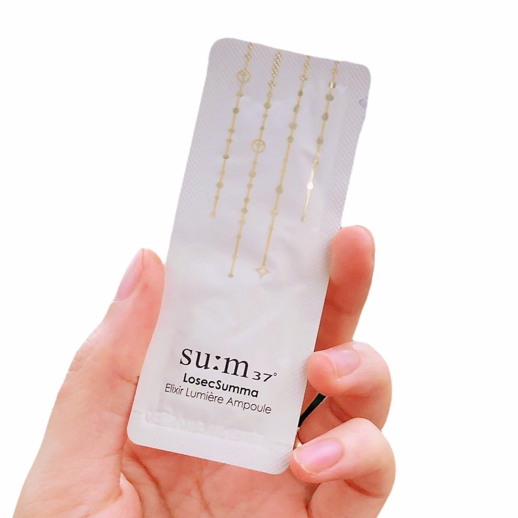 Gói Tinh Chất Dưỡng Trắng, Làm Sáng Da Sum37 Losec Summa Elixr Lumiere Ampoule 1ml