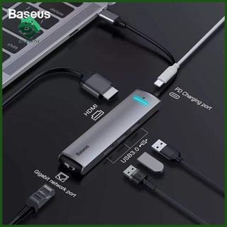Hub chuyển type c baseus mechanical eye 6 in 1 type-c to 3usb3.0