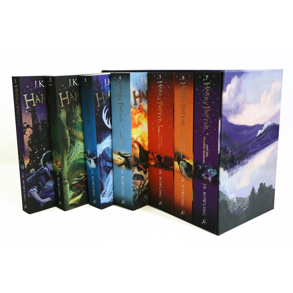 Bộ truyện Ngoại văn Tiếng Anh: Harry Potter Box Set: The Complete Collection (Paperback)