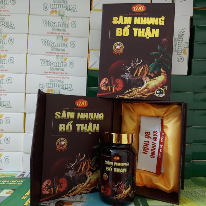 《hộp 60v- cty TĐH》Sâm nhung bổ thận Codycep Hiệu quả cho cả nam và nữ giúp bồi bổ cơ thể khỏe mạnh