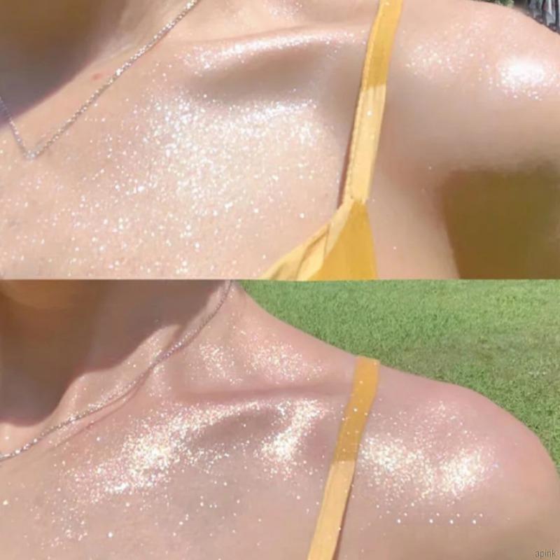 Phấn Bắt Sáng Dạng Lỏng Lâu Trôi Chống Thấm Nước Không Nhòe Độ Bóng Cao