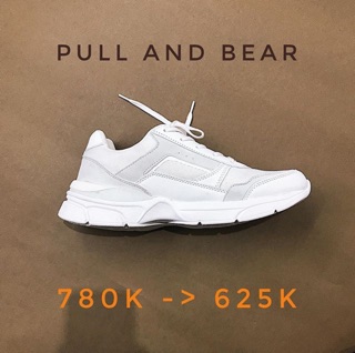 Pull and bear trắng