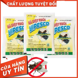 Thuốc diệt ruồi - Bả diệt ruồi VIPESCO combo 3 gói 10g