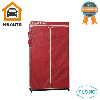 Tủ Vải Thanh Long 02 TVAI02 (90 x 46 x 158 cm) sản phẩm có lớp vỏ áo bằng vải không dệt bền đẹp khung sắt chịu lực tốt