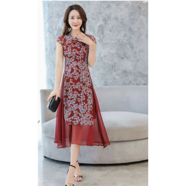Đầm voan cao cấp