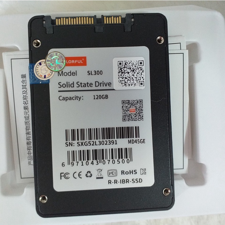 SSD 2.5 COLORFUL 120GB