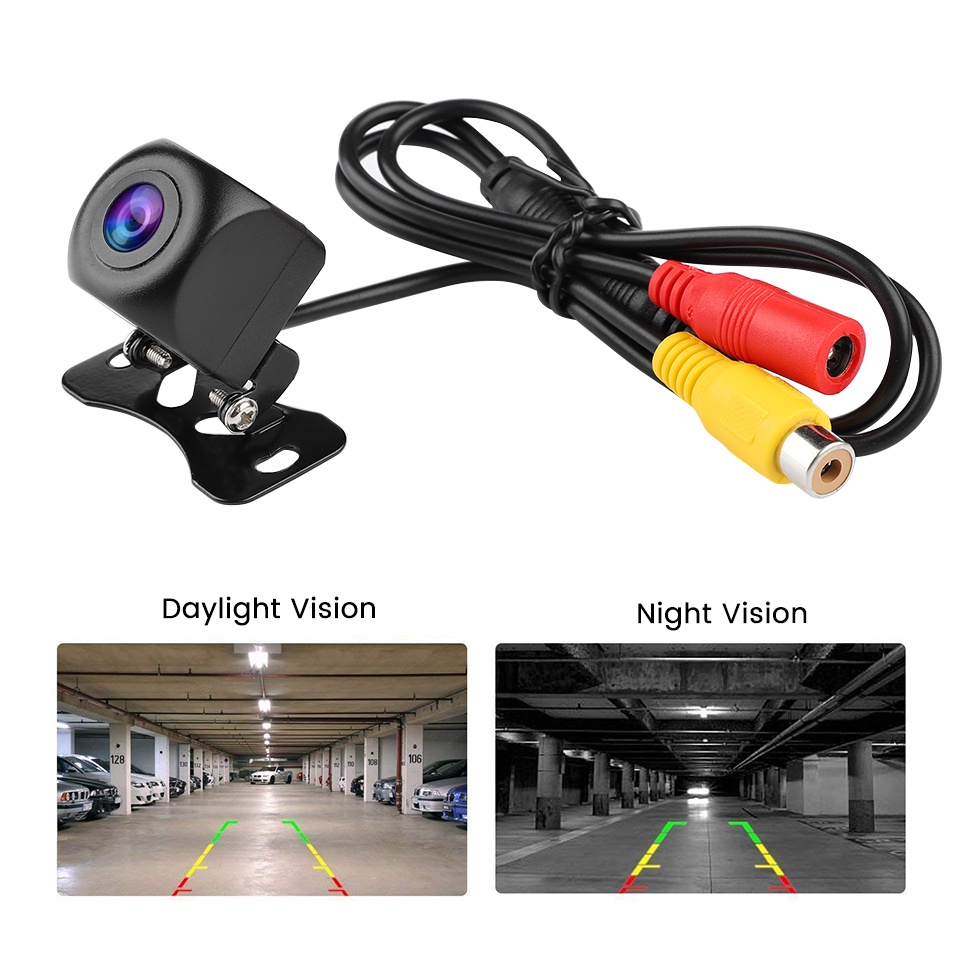 Camera Chiếu Hậu Hình Mắt Cá Nhìn Ban Đêm Góc Rộng 170 Độ Cho Xe Hơi