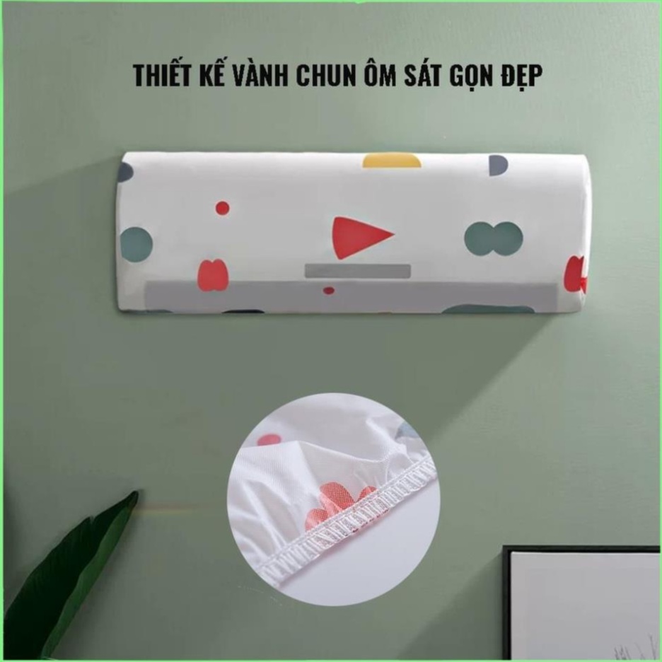 Tấm Bọc điều Hòa Sharp Phủ Bao Trùm Che Điều Hòa Chống Bụi Chống Nước Vải Dày Đẹp Cao Cấp