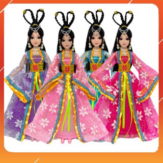 Váy cổ trang cho búp bê 30cm 1/6 adhshop