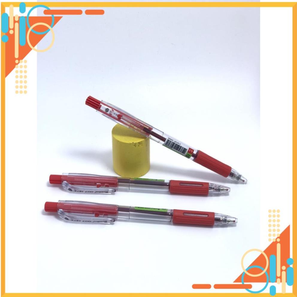 Bút bi xanh, bút viết mực xanh/đỏ/đen Quantum ngòi 0.5mm HITZ  FREE SHIP