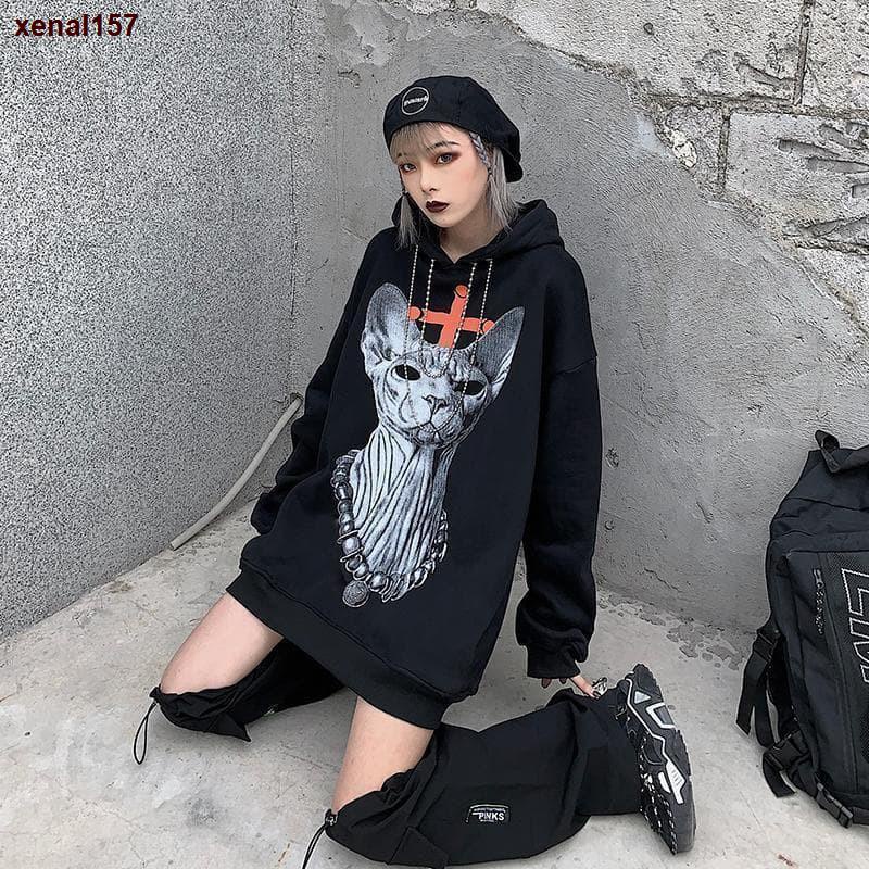 miu-miu▨✹✆(Sẵn) ÁO NỈ LÓT BÔNG SWAG CAT ULZZANG UNISEX ❤ FREESHIP 💚 ÁO HOODIE ULZZANG ❤ | BigBuy360 - bigbuy360.vn