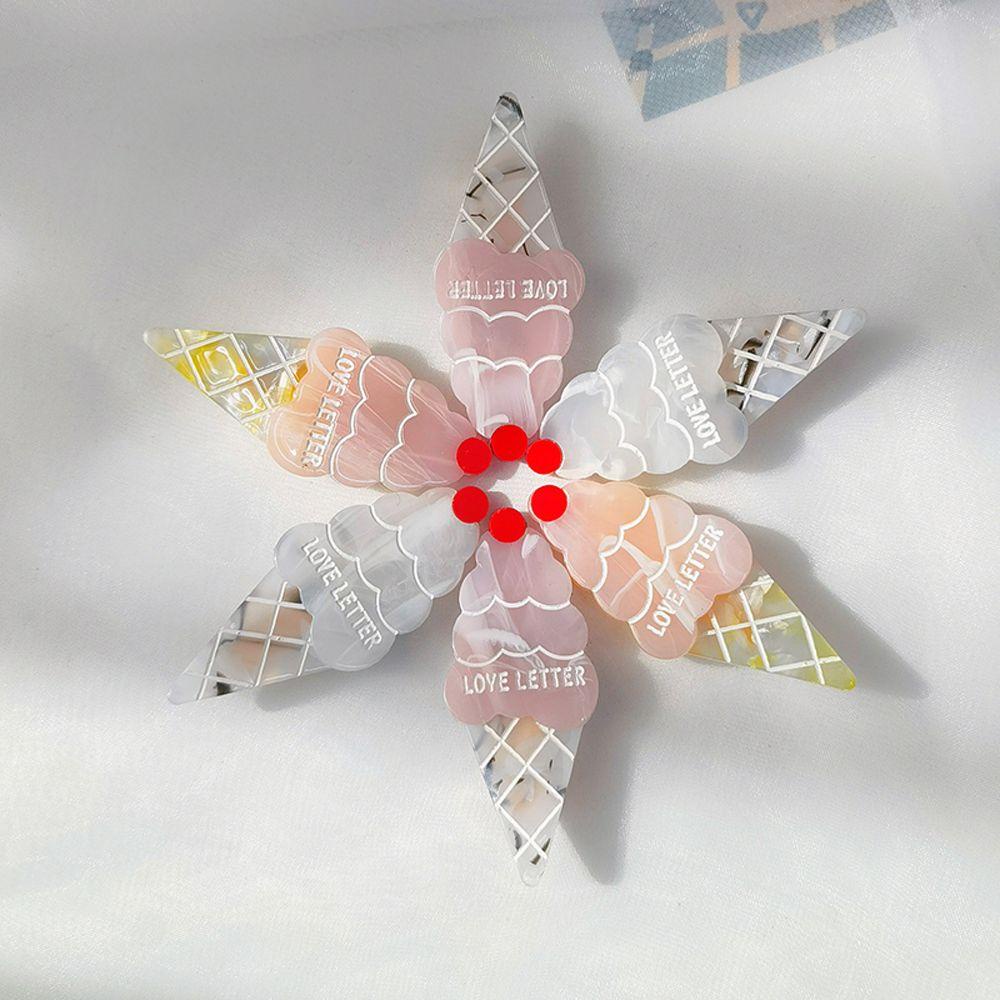 Kẹp Tóc Mỏ Vịt Đính Đá Cẩm Thạch Lấp Lánh Sang Trọng Cho Nữ