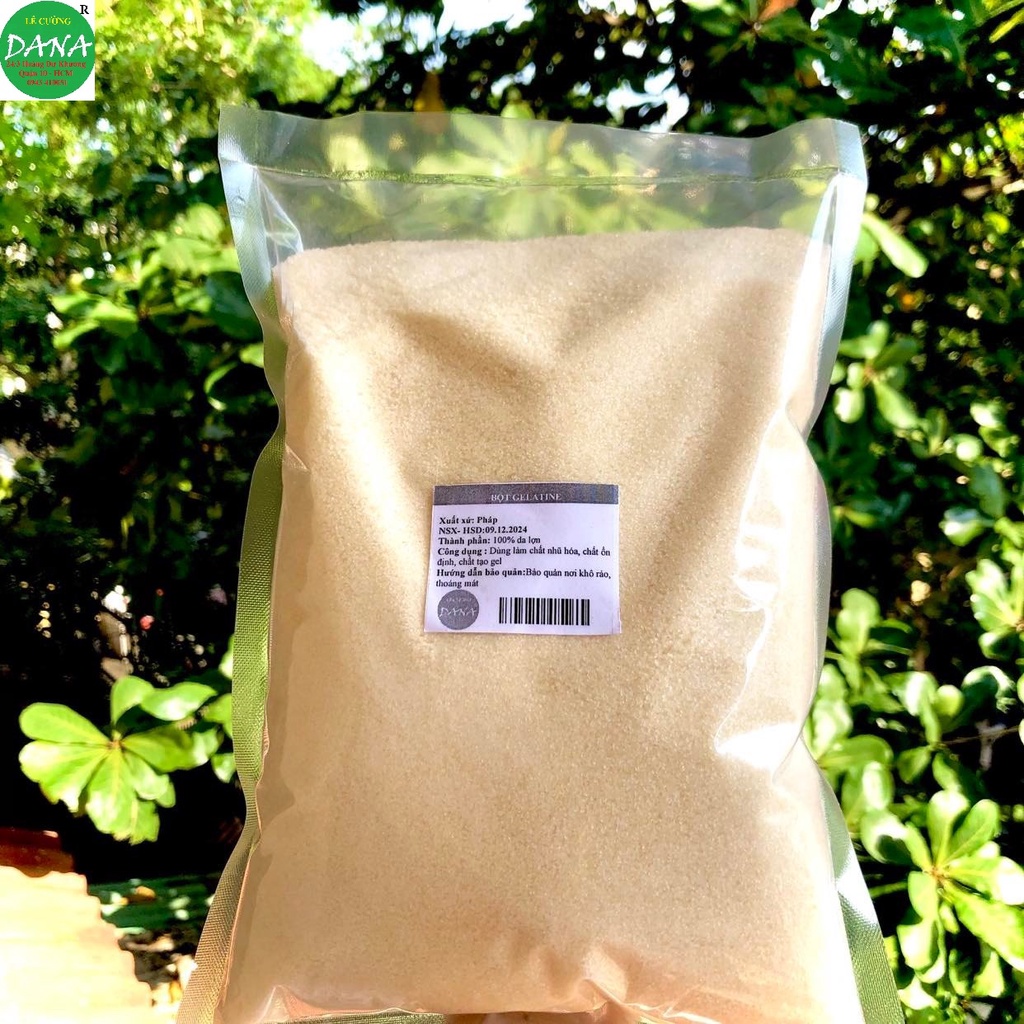 Gelatine bột Pháp 500g - 1Kg