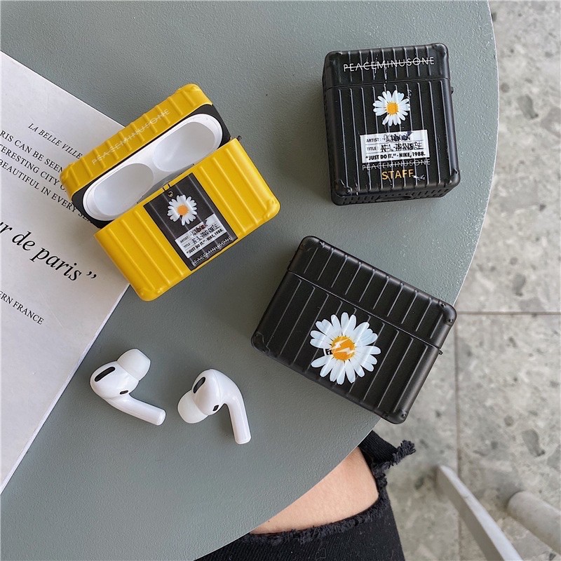 Case Airpod 1/2/pro Hộp Hoa Cúc GD