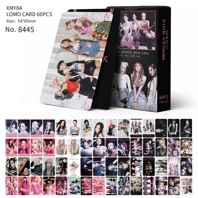 Kpop BTS Proof DALMAJUNG 2022 BLACKPINK Born Pink Shut Down Photocard LOMO Double Sided Card