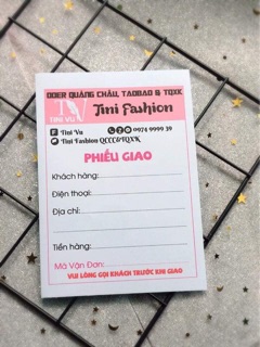 Hoá đơn in theo yêu cầu