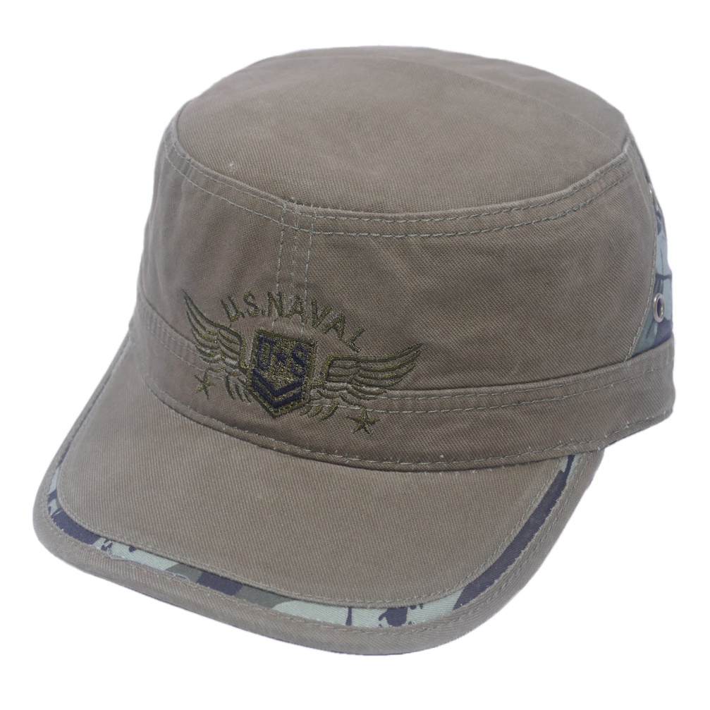 [ Nhiều màu ]Nón kết đầu bằng bít đuôi US Naval vá lính - có may thun phía sau giúp giữ chặt nón và tăng size vòng đầu