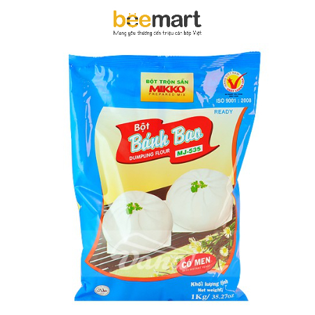 Bột làm bánh bao mikko 1kg