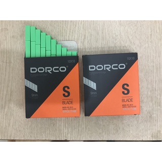 Lưỡi dao rọc giấy dorco size s 9mm 도루코 캇타칼날