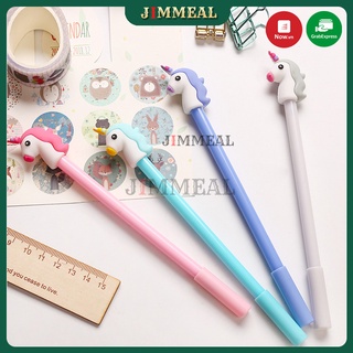 Bút Bi Nước Hàn Quốc, Bút Bi Nước Hoạt Hình Ngựa 1 Sừng Cực Dễ Thương