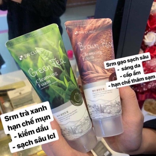 Sữa rửa mặt 3w