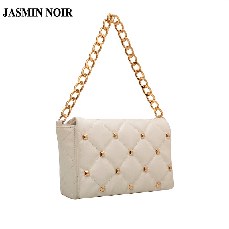 Túi Xách JASMIN NOIR Nữ Họa Tiết Caro Thời Trang