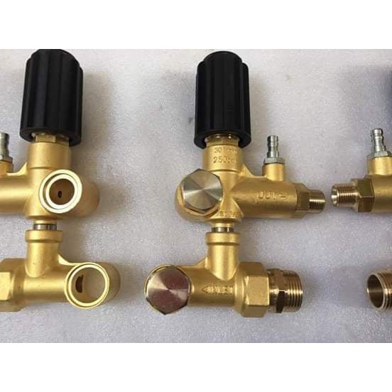 Cụm tay chỉnh áp 2010 cho đầu bơm cao áp của máy rửa xe
