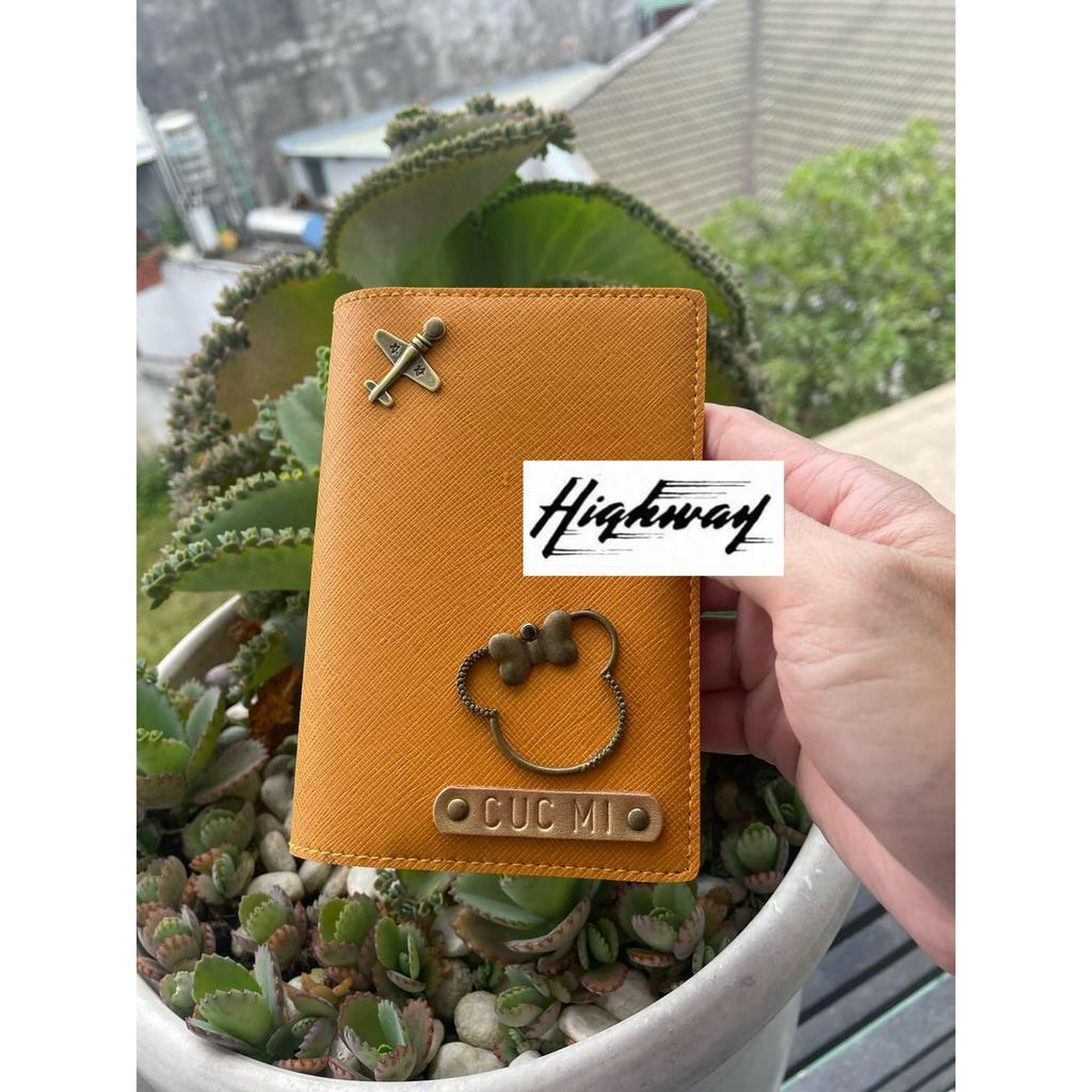 Bao da Passport - Bao da Hộ Chiếu Da Bò Cao Cấp Nhiều Ngăn Đựng Tiện Lợi PP001