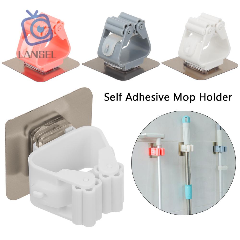 Móc Treo Cây Lau Nhà Gắn Tường Đa Năng Nhiều Màu Sắc Cho Nhà Bếp Nhà Tắm