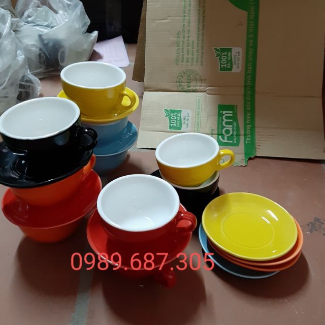 Bộ cốc cafe capuchino( 5 bộ)