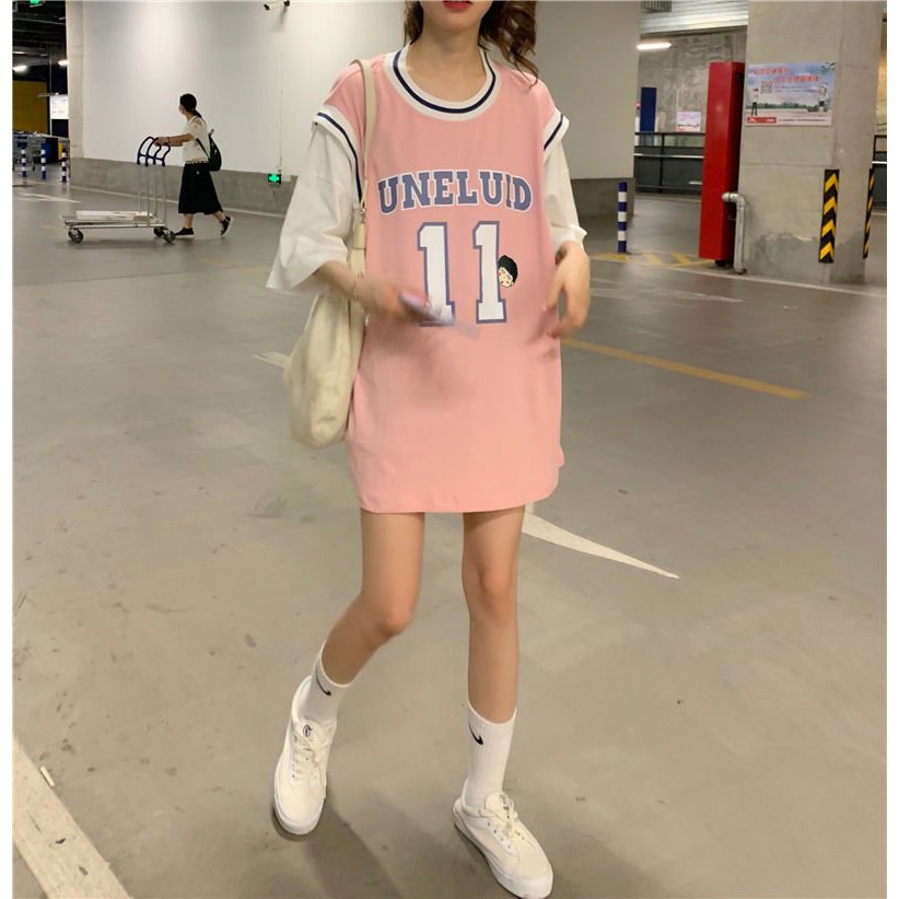 Áo thun cộc tay phối viền số 11 form rộng unisex thời trang hàn quốc/ Áo thể thao nam nữ phối tay phong cách ulzzang | BigBuy360 - bigbuy360.vn