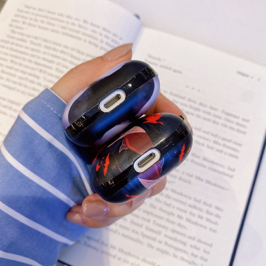 Naruto Apple Airpods 1/2 Protection Case Portable Earphone Cover Sasuke Itachi Airpod Case Compatible