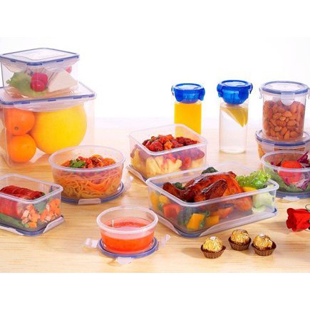 Bộ 3 hộp thủy tinh tròn 350ml GLASSLOCK  Gl1625