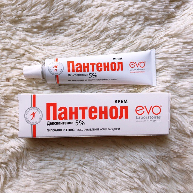 Kem trị bỏng Nga - Kem bôi vết bỏng Nga Evo Panthenol