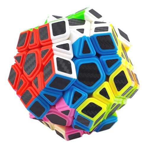 Rubik Megaminx Carbon - Rubik Biến Thể - Megaminx Cube - Rubik 12 Mặt (RB004)