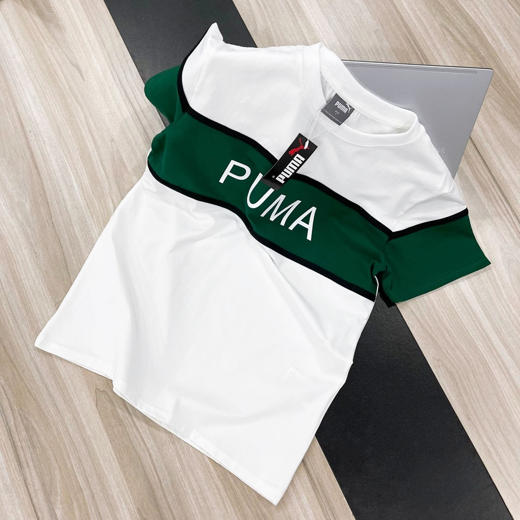 Áo Thun Pu.ma Hàng Xuất Xịn, Chất Thun Cotton Thoáng Mát.