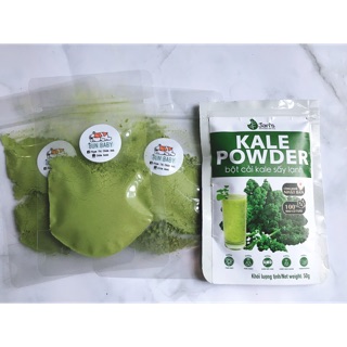 Bột cải kale sấy lạnh - chia lẻ gói
